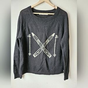 Woolrich knit ski sweater-LG
